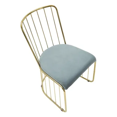Krzesło CAGE Celeste 47 56 82 cm Zestaw 2 szt. (Wysokość siedziska 45 cm)